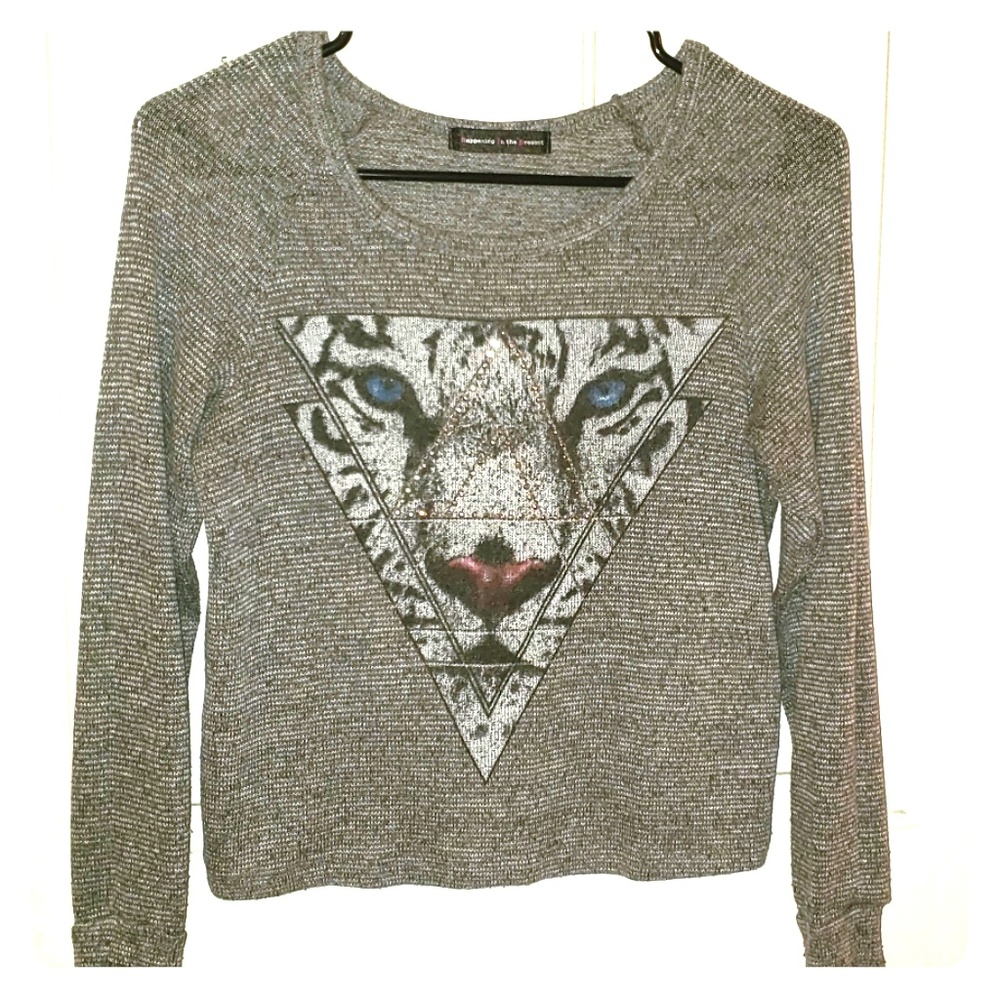 Cute💋 cropped shirt💄